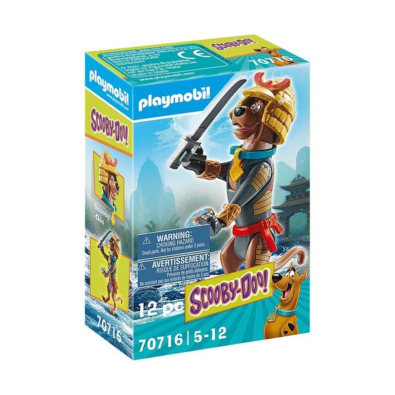 PLAYMOBIL 70716 SCOOBY DOO! GUERRIER SAMOURAÏ