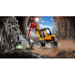 LEGO 60185 City Mining L'excavatrice avec Marteau-piqueur