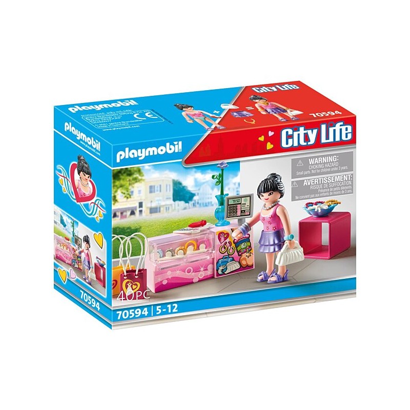 PLAYMOBIL City Life 70594 Figurine et accessoires de mode