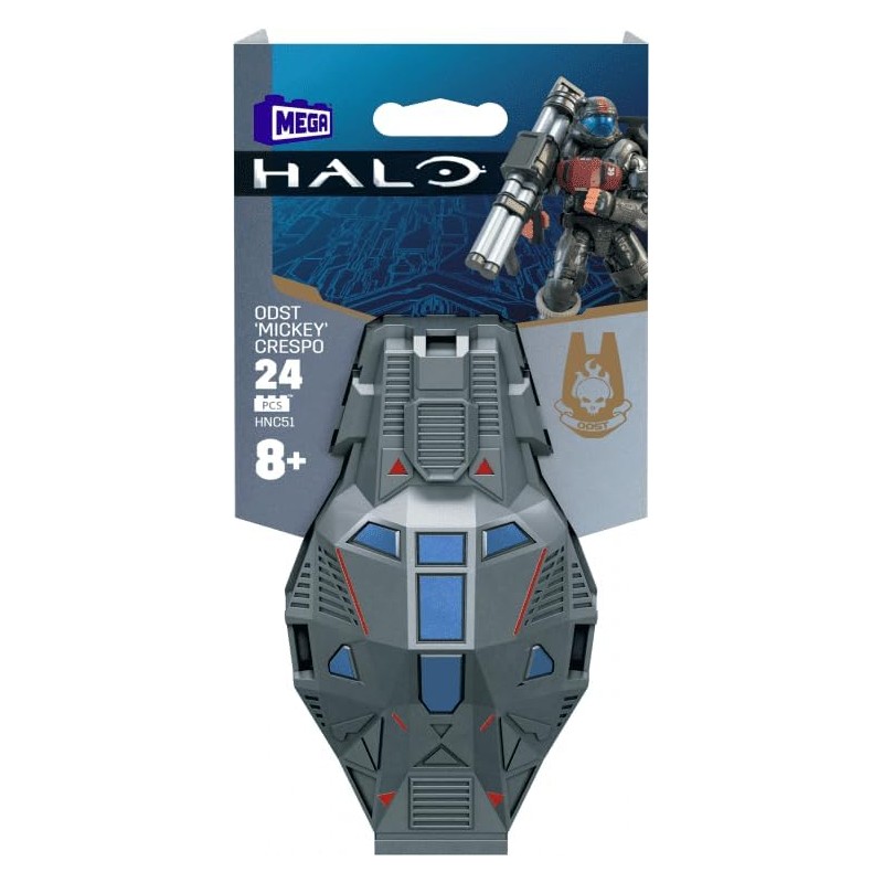 MEGA Halo ODST  Mickey Crespo Pod Micro Action Figure HNC51