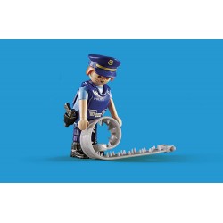 PLAYMOBIL 6924 Barrage de police City Action  Les policiers