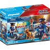 PLAYMOBIL 6924 Barrage de police City Action  Les policiers