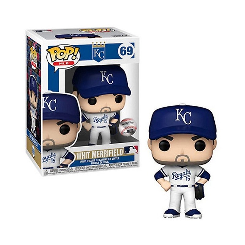 FUNKO POP  MLB: Royals- Whit Merrifield N° 69