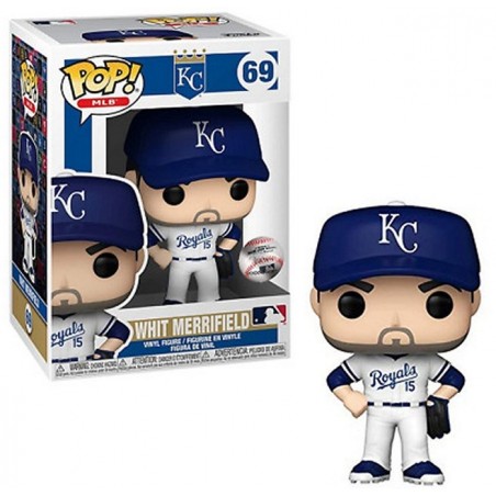 FUNKO POP  MLB: Royals- Whit Merrifield N° 69