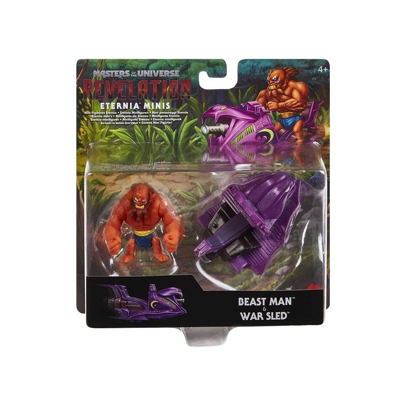 Les Maîtres de l'univers Révélation Eternia Beast Man Mini vehicule gyy30