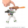 Disney Buzz L'Eclair  Figurine Articulée  avec jetpack et canon hhj86