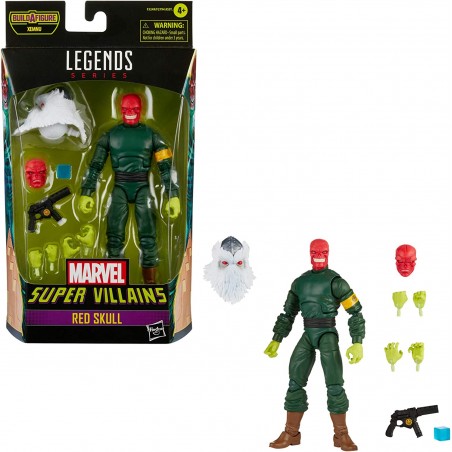 Hasbro  Marvel Super Villains Legends Series Red Skull F3249