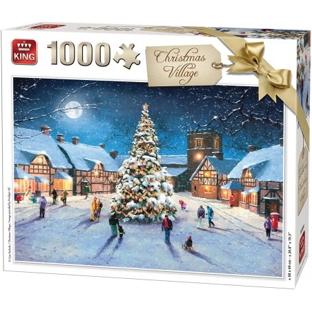 King 5610 Puzzle Village de Noël 1000 pièces