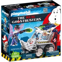 PLAYMOBIL The REAL Ghostbusters  9386  Spengler et Voiturette