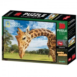 NATIONAL GEOGRAPHIC PRIME 3D PUZZLE GIRAFE 500 PIECES 10076