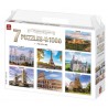 KING 7 Puzzles de 1000 pièces 7 MERVEILLES D'EUROPE / 7 Wonders of Europe  55929