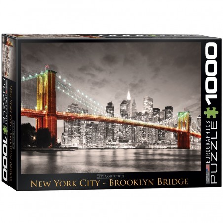 Puzzle New York City Brooklyn Bridge 1000 pièces Eurographics  6000-0662