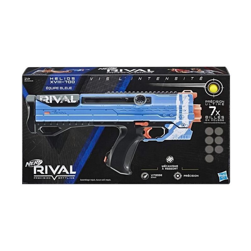 HASBRO NERF RIVAL HELIOS XVIII 700 Equipe Bleue E3379FR2