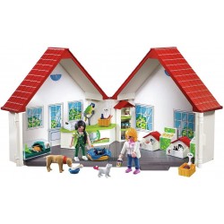 PLAYMOBIL 5633 CITY LIFE MAISON ANIMALERIE TRANSPORTABLE