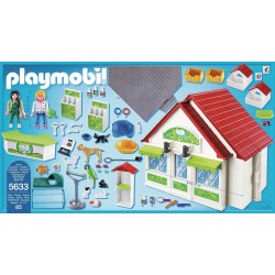 PLAYMOBIL 5633 CITY LIFE MAISON ANIMALERIE TRANSPORTABLE