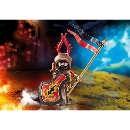 PLAYMOBIL 9837 Chef des Burnham Raiders sous sachet scellé