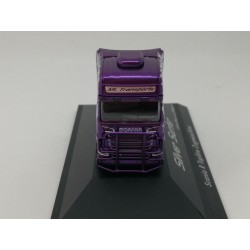 HERPA 110754 scania r silver surfer/ml transporte purple camion 1/87