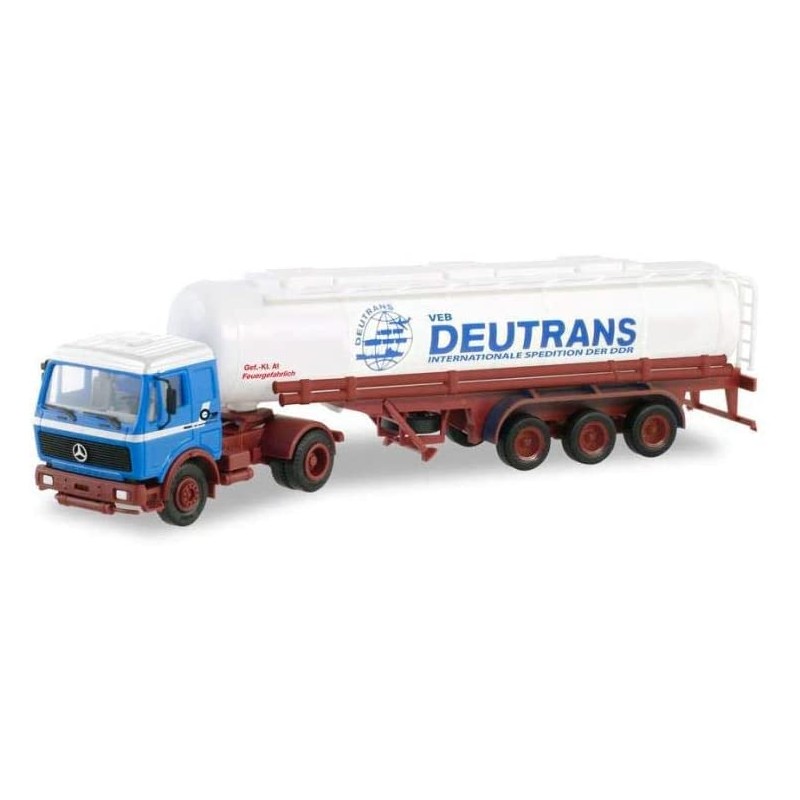HERPA 311557 Mercedes-Benz  NG Tank Semitrailer Deutrans/VEB 1/87